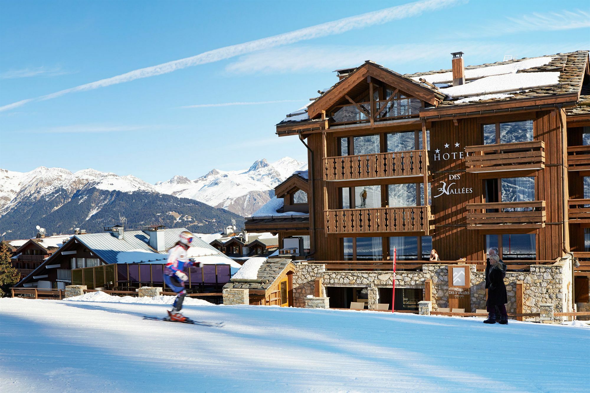 Hotel Des Trois Vallees Куршавель Екстер'єр фото